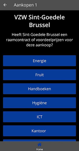Weg van de bestelling Screen 3