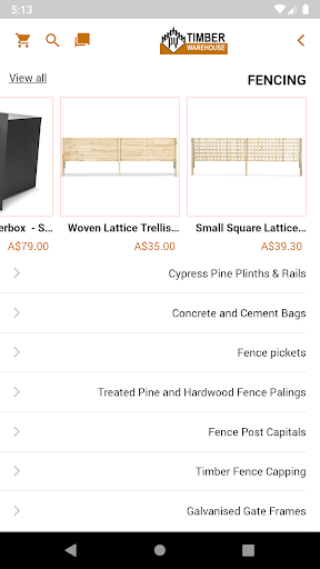 PY Timber Warehouse Screen 2