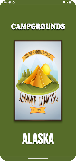 Android application Alaska Campgrounds screenshort