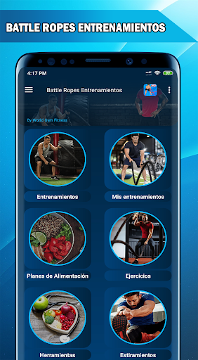 Vista previa de la aplicación