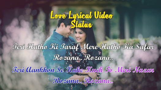 Love Photo Lyrical Video Statu 2.0 APK + Mod (Unlimited money) for Android