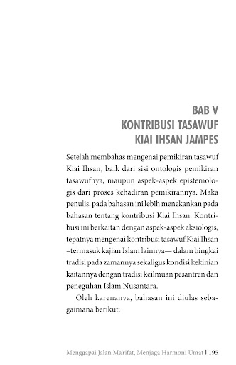 Tasawuf Nusantara Kyai Ihsan