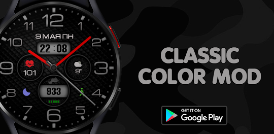 Classic Color Mod Watch face