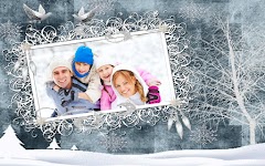 screenshot of Winter Photo Frames