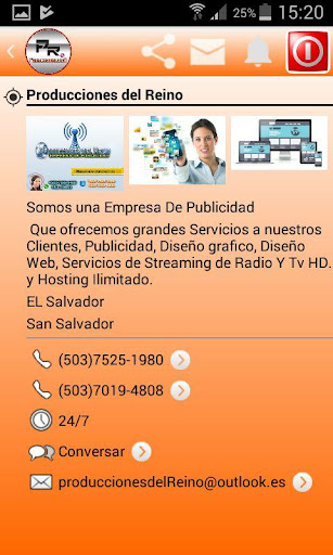 Producciones del Reino