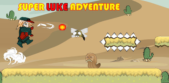 極好的 Luke 冒險 : 離線 平台遊戲