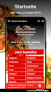 Captura de Pantalla 2 Pizzeria San Marco Duisburg android