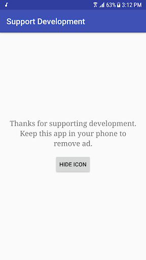 Android application Support Development screenshort