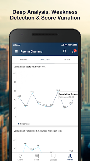 Screenshot of Full marks app: Classes 1-12