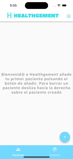 Android application Healthgement screenshort