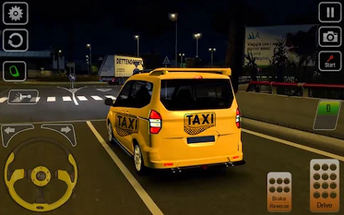 لعبة سيارة أجرة محاكاة 3D