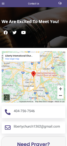 Liberty Int Ministries Screen 3