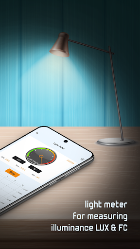 lux Light Meter : illuminance Screen 2