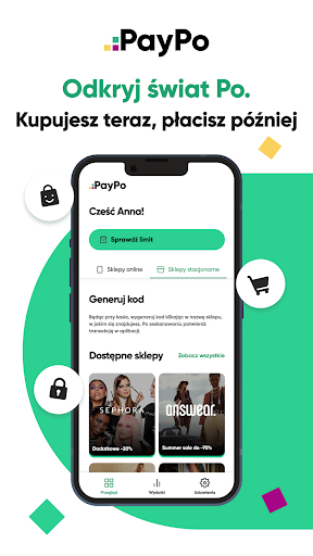 Android application PayPo screenshort