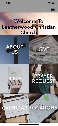 Android application Leatherwood Christian Church screenshort