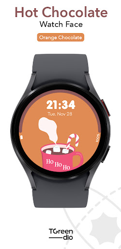 Christmas Chocolate Watch Face Screen 2