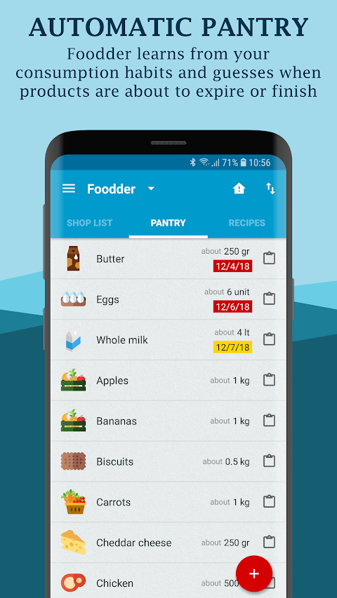 Foodder - shopping list & moreのおすすめ画像2