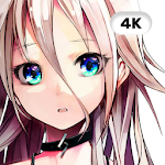 Cover Image of Télécharger Fond d'écran animé HD Kawaii Girl 1.0.8 APK