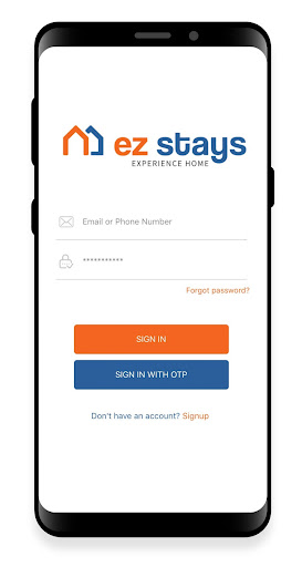 Ezstays – Resident App Screen 2