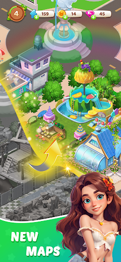 Screenshot of Merge Resort - Merge Game