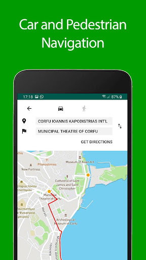 Corfu Offline Map and Travel G Screen 2
