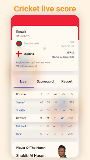 CricketTracker  Liveline, Tv