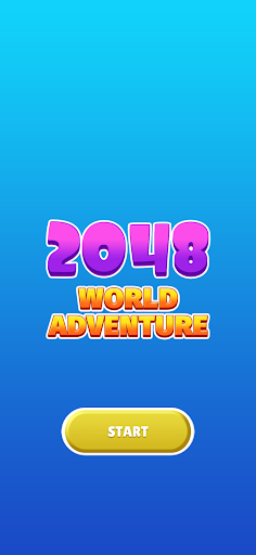 Android application 2048: World Adventure screenshort