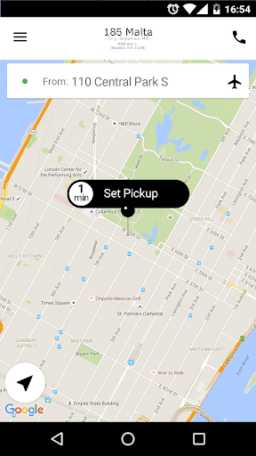 Android application 185 Malta Car Service screenshort