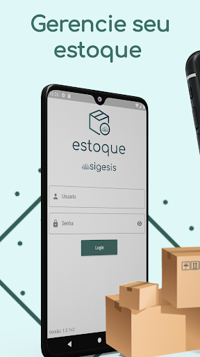 Android application Sigesis Estoque screenshort