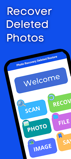 Android application Photo Recovery Deleted Restore screenshort