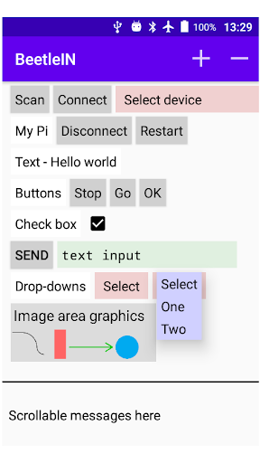 Android application BeetleIN screenshort