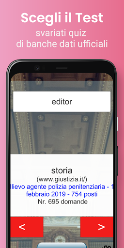 Android application Sfida Concorso-preparazione screenshort