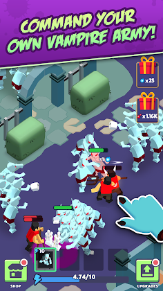 Dracula City Master: Idle Army - Screenshot 1