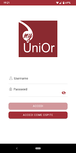 myUniOr Screen 2