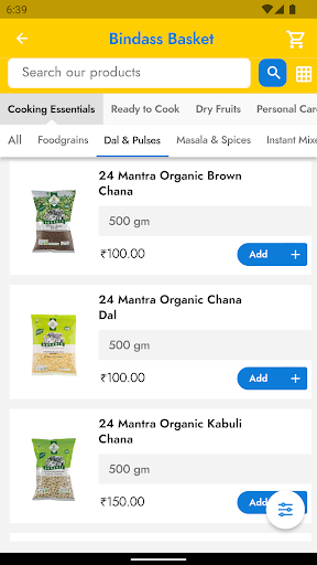 Bindass Basket Screen 2