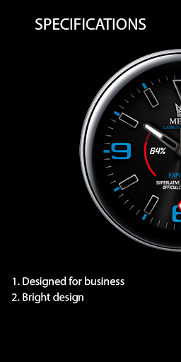 Messa Watch Face LX12 Black