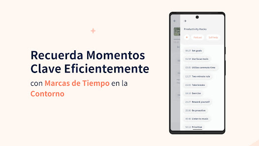 Screenshot 16 Inspod - Vídeo y Podcast Notas android
