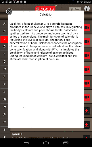 Nephrology - Medical Dict. Screen 3