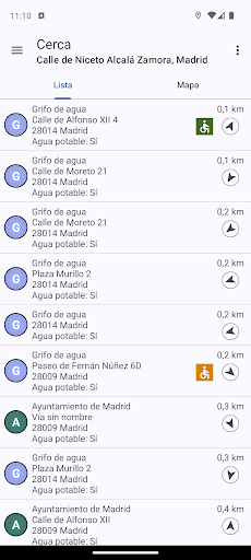 Vista previa de la aplicación