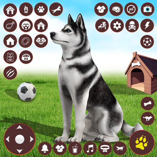 Dog Simulator: Pet Dog Games logo