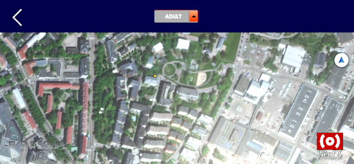 Android application GeoFX Eventscape screenshort