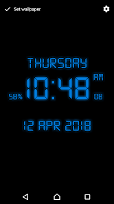 Reloj Digital Fondo Animado Aplicaciones en Google Play