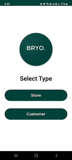 Android application Bryo screenshort