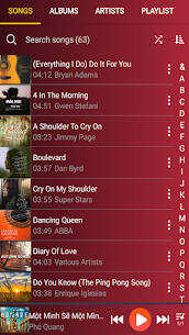 Music player Apk app for Android 5