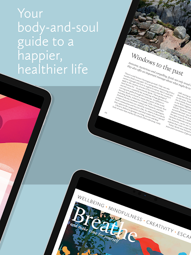 Screenshot of Breathe Magazine