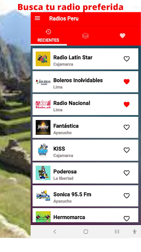 Radios del Peru Screen 3