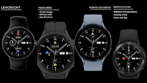 Lenonight - watch face screenshot 16