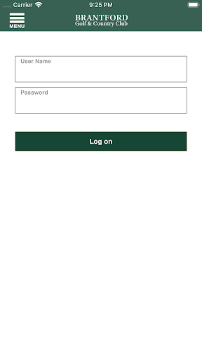 Android application Brantford Golf & Country Club screenshort
