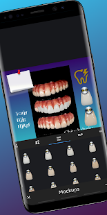 Schermata di arte del designer dentale