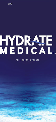 Android application Hydrate Medical screenshort